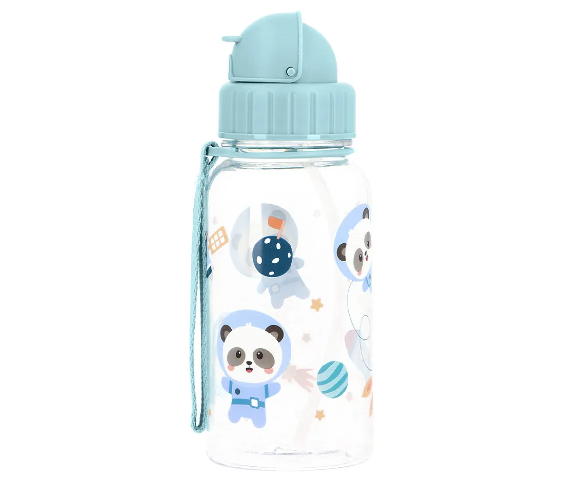 Botella Plástico Personalizable Pandas in Space 500ml