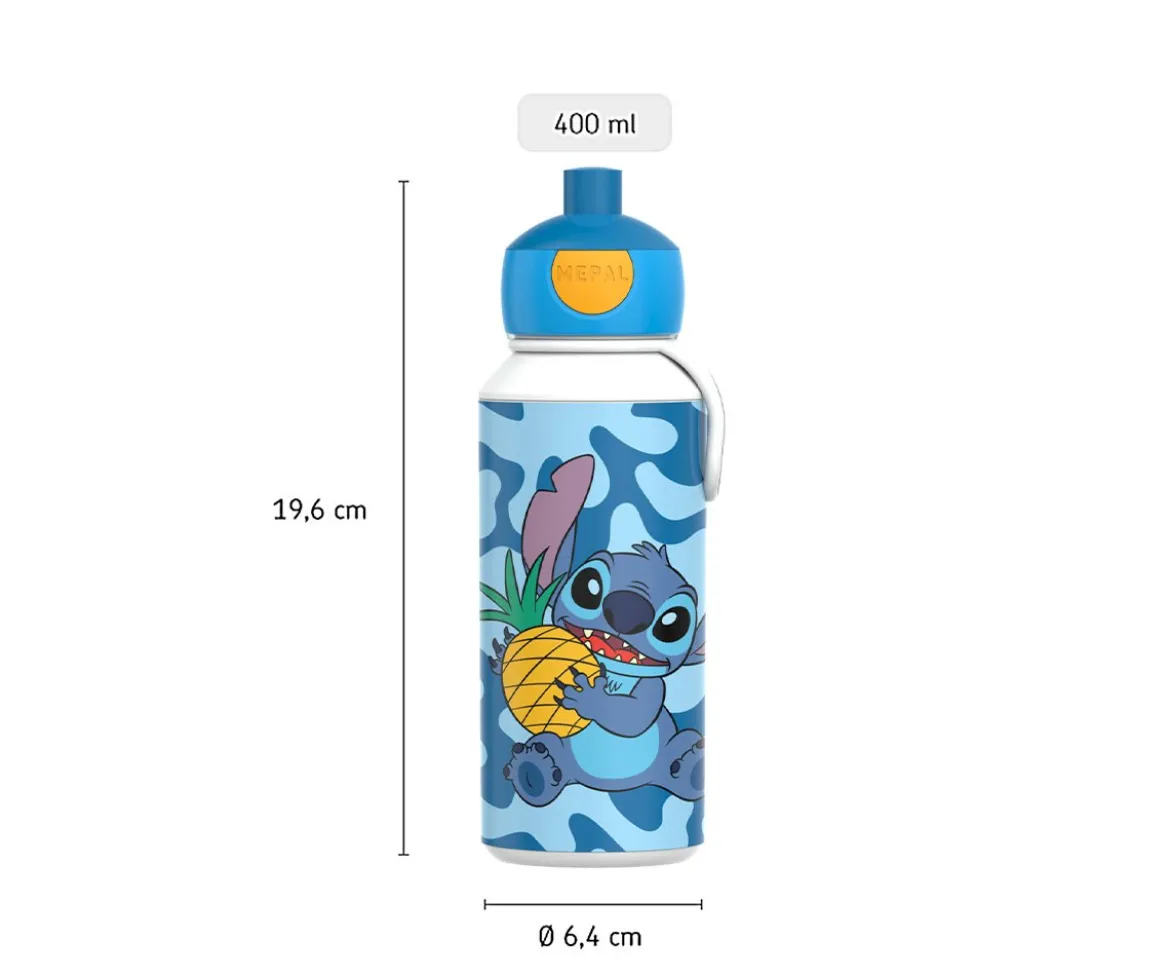 Botellas Campus Pop-Up 400ml Stitch