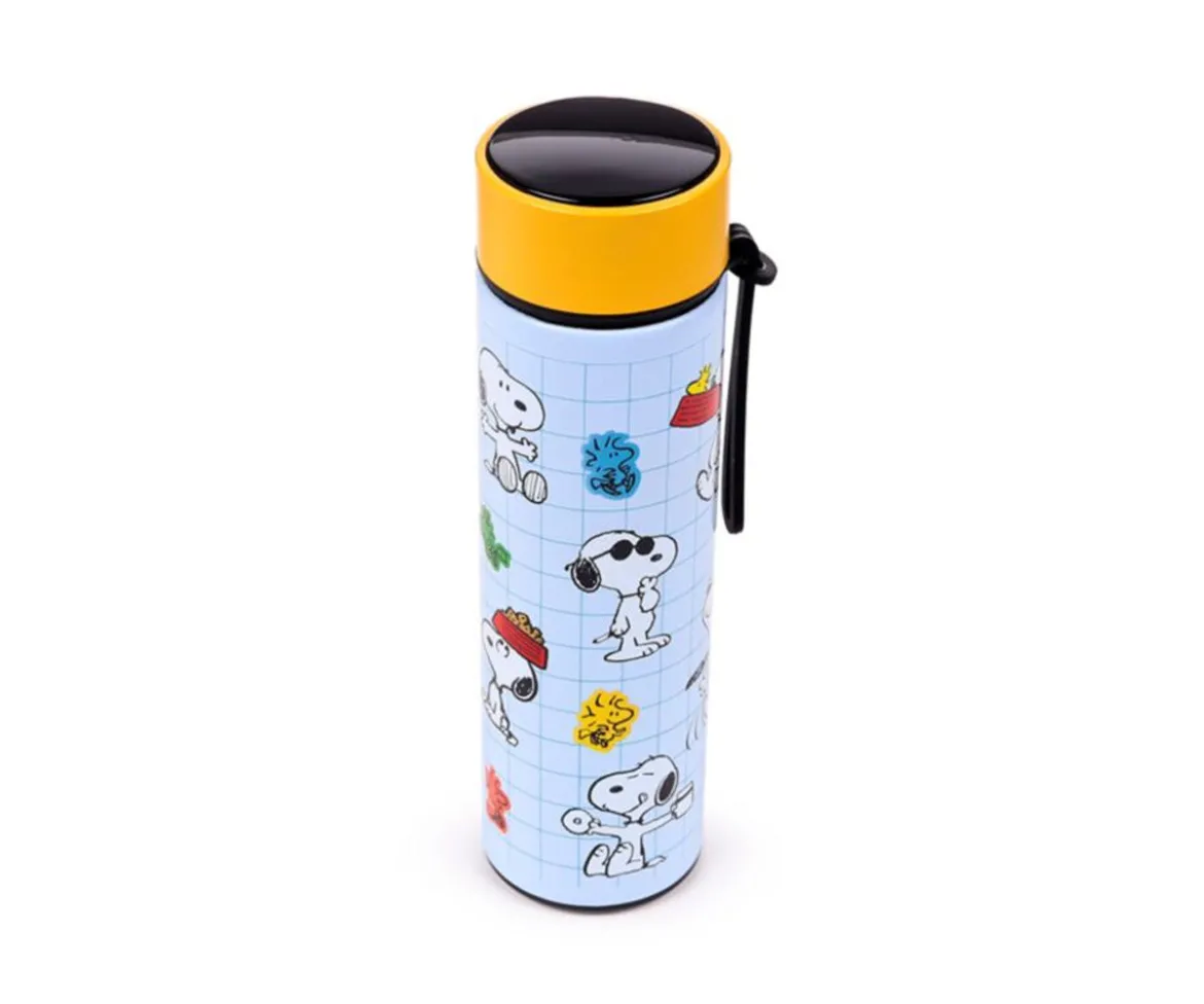 Botella Termo con Termómetro Peanuts Snoopy & Woodstock