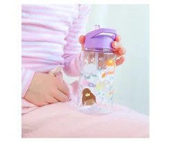 Botella Tritán con Pajita Princesas 450ml