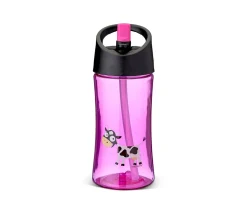 Botella Tritán 350ml Vaca Purple
