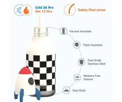 Botella Térmica Bestie Rocketship 460 ml