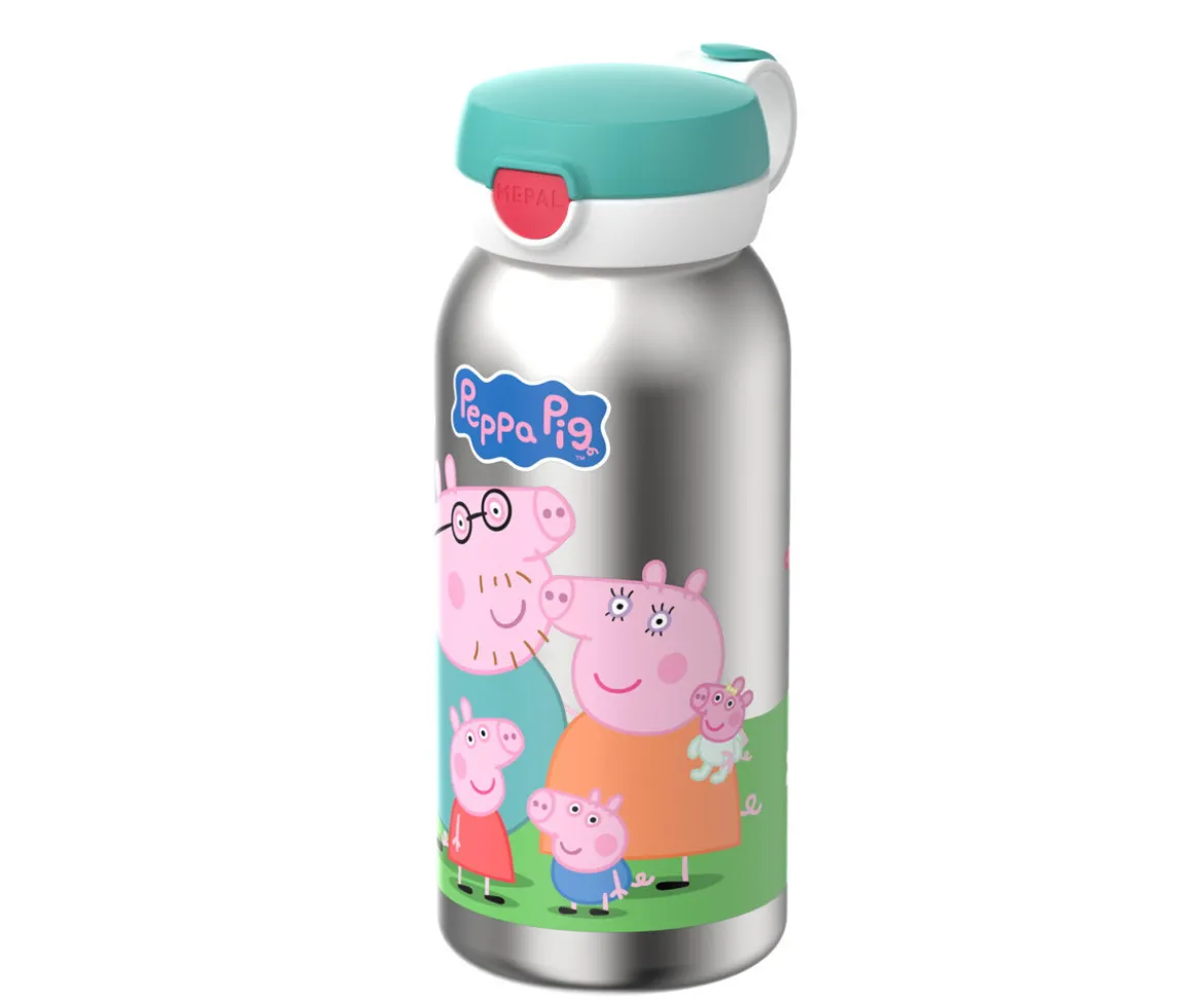 Botella Térmica Campus con Tapón Abatible 500ml Peppa Pig