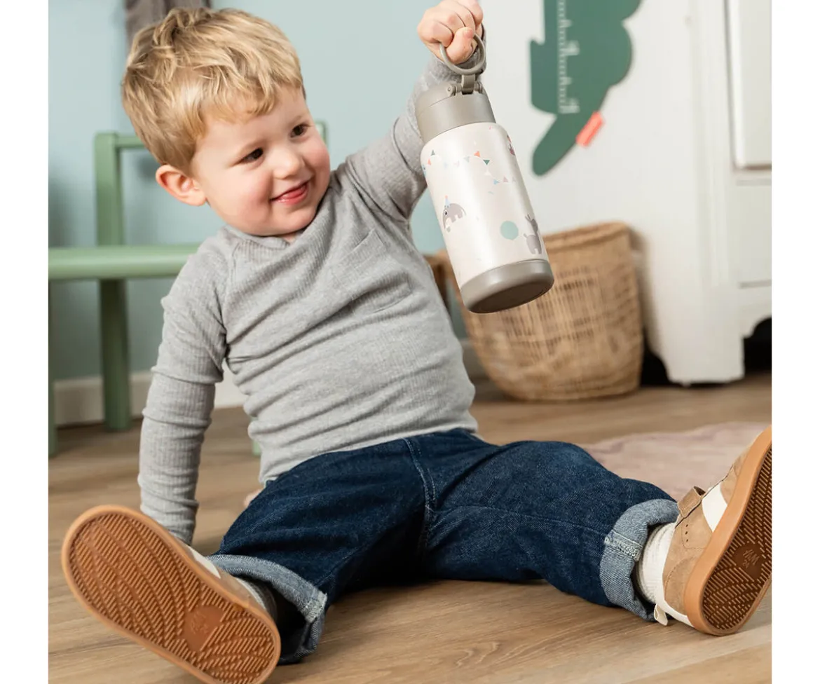 Botella Térmica con Pajita Celebration Sand 340ml