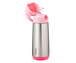 Botella Térmica con Pajita 500ml Flamingo Fizz