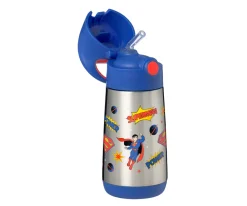 Botella Térmica con Pajita 350 ml Superman
