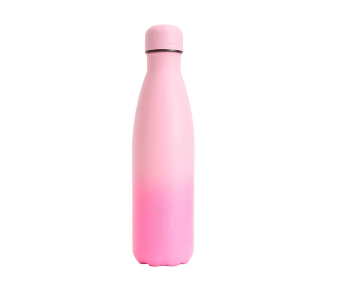 Botella Térmica Gradient Fluor & Pastel Pink 500 ml
