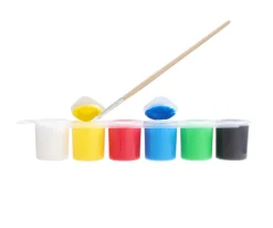 6 Botes de Témperas Basic 25ml