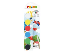 6 Botes de Témperas Basic 25ml