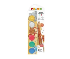 6 Botes de Témperas Metal 25ml