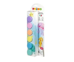 6 Botes de Témperas Pastel 25ml