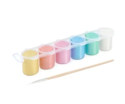 6 Botes de Témperas Pearl 25ml