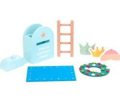 Buzón Mágico Azul y Complementos Puerta Personalizable