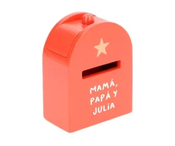 Buzón Mágico Rojo y Complementos Puerta Personalizable
