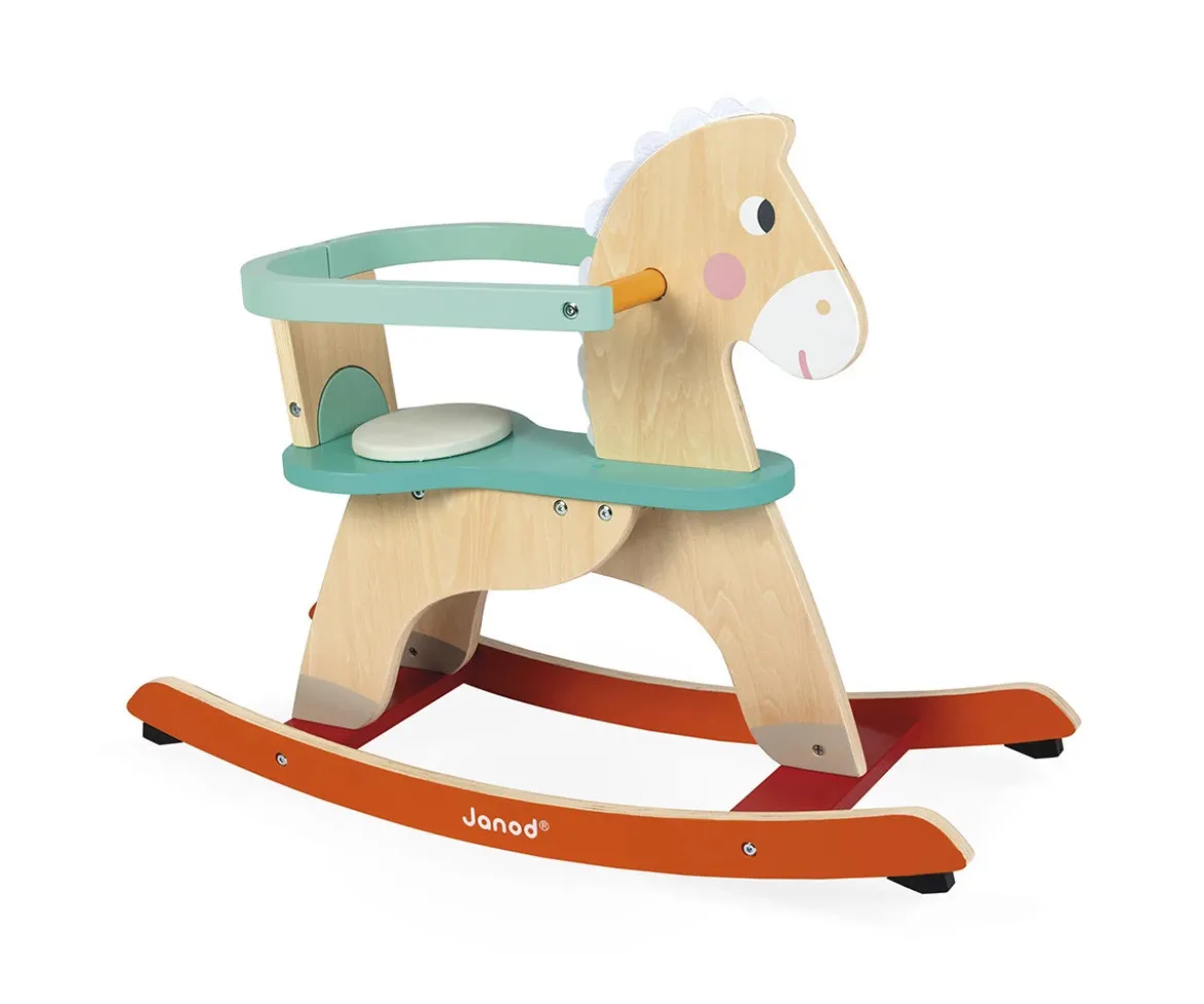 Caballo Balancín de Madera Ogalo Zigolos