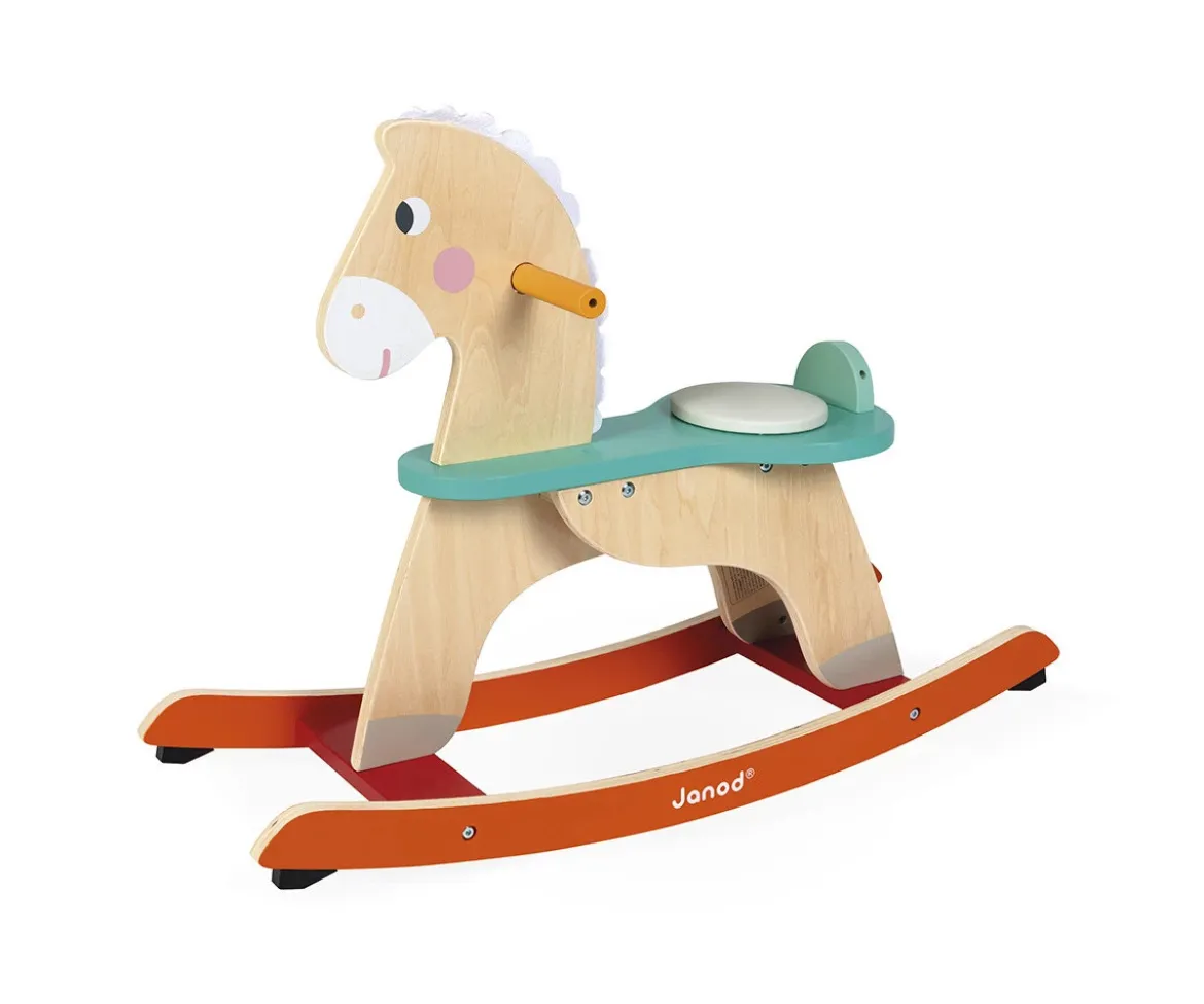 Caballo Balancín de Madera Ogalo Zigolos