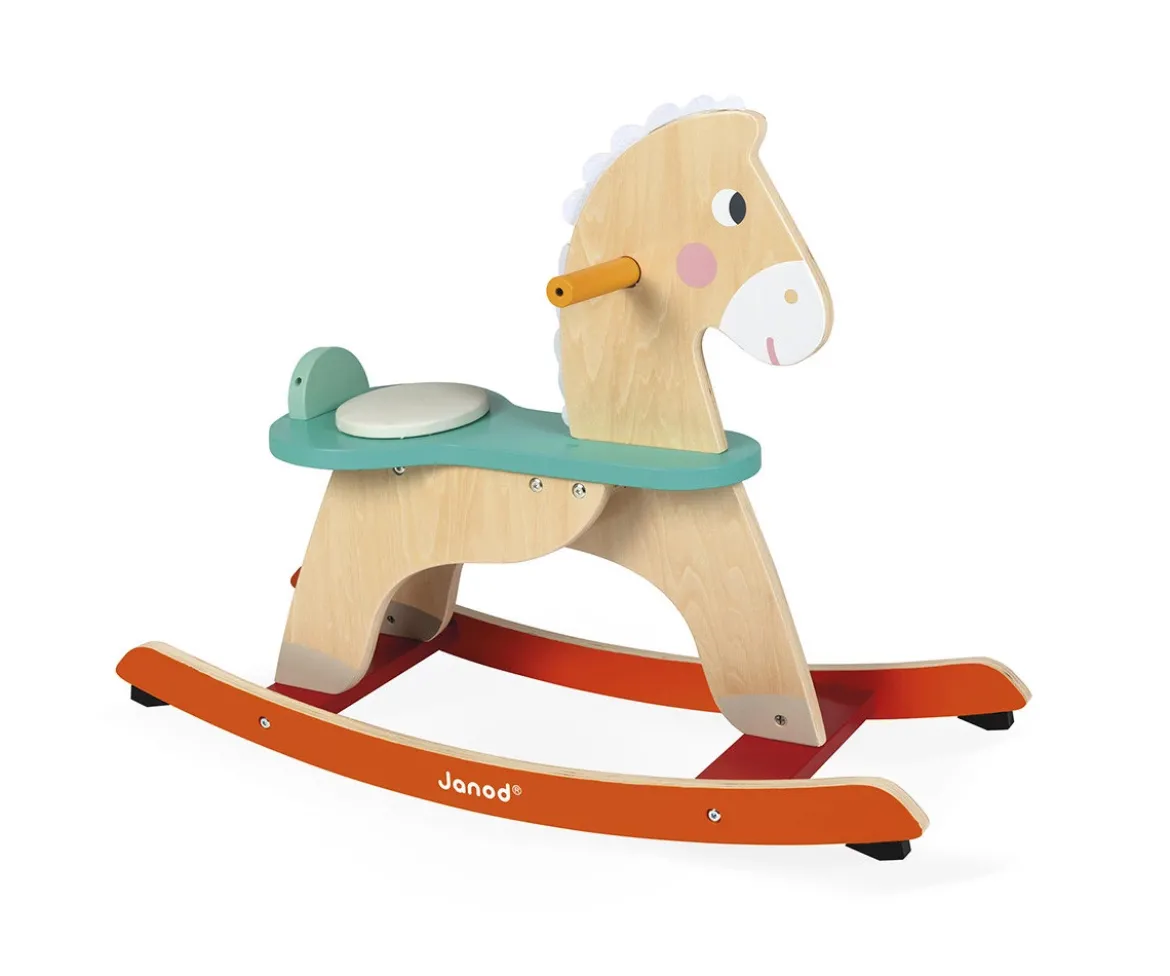 Caballo Balancín de Madera Ogalo Zigolos