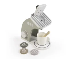 Cafetera Madera Botton