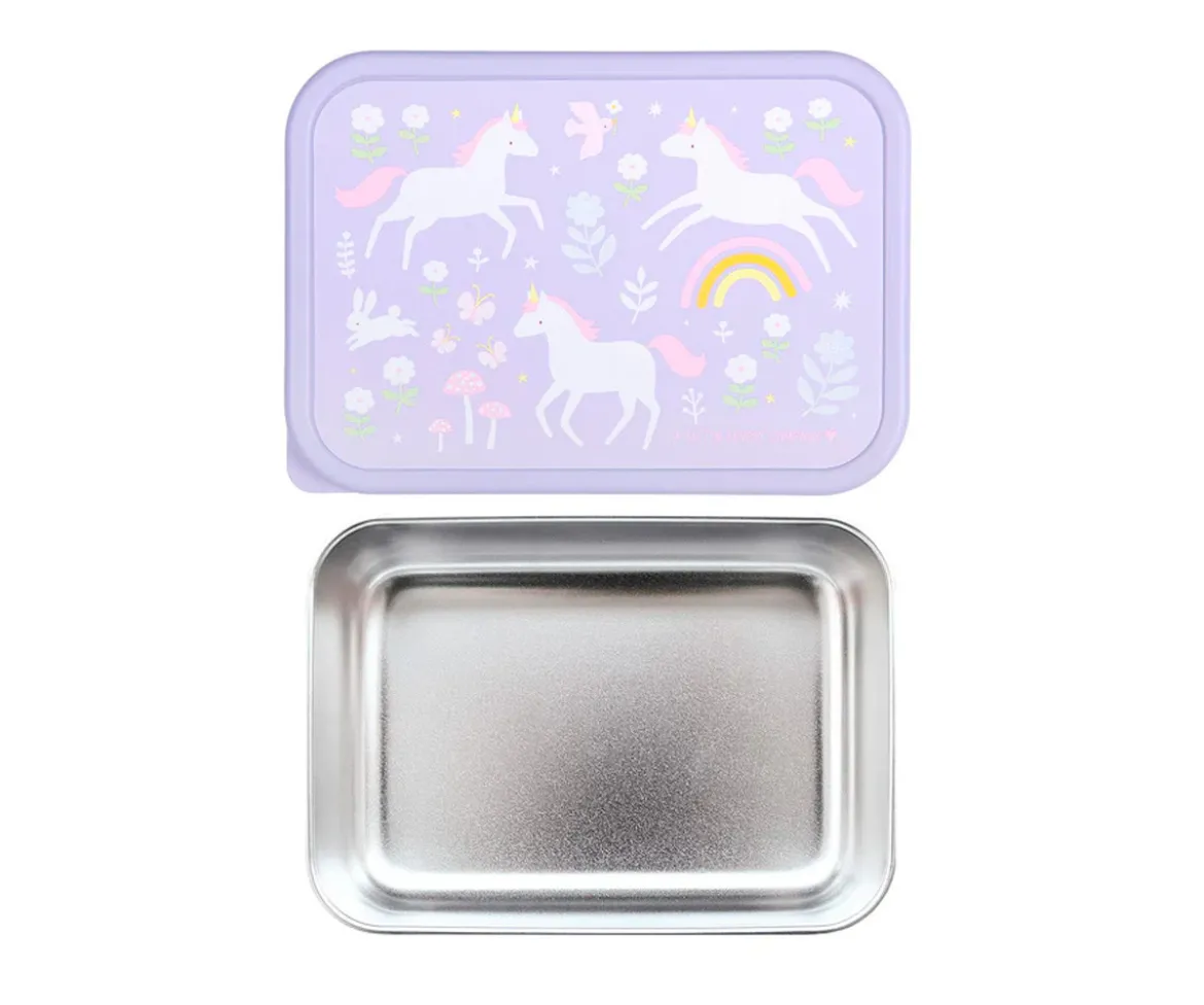 Caja Almuerzo Acero Unicorn Dreams