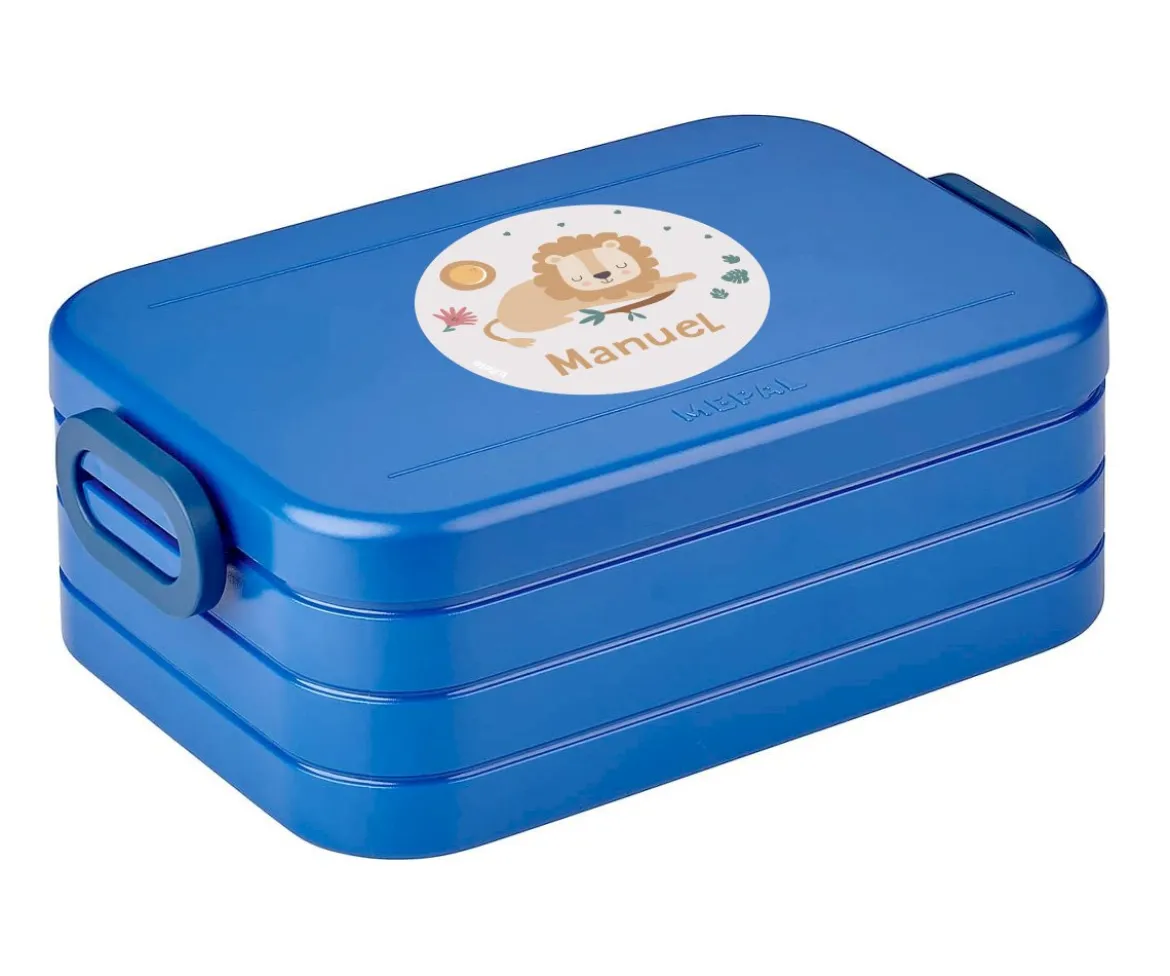 Caja Almuerzo Bento Blue Personalizada Savannah
