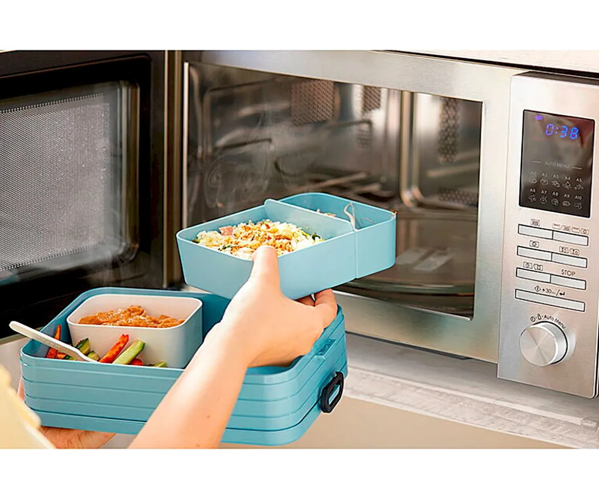 Caja Almuerzo Bento Grande Nordic Blue