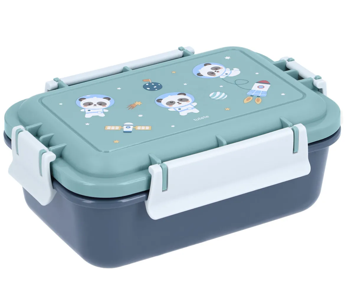 Caja Almuerzo Bento Pandas in Space