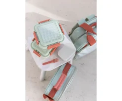 Caja Almuerzo Bento Stripes Sage