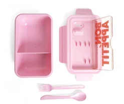 Caja Almuerzo Bon Appétit Rosa HF