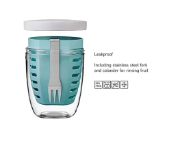 Caja Almuerzo Ellipse Fruit & Veggie Nordic Sage