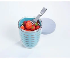 Caja Almuerzo Ellipse Fruit & Veggie Vivid Blue