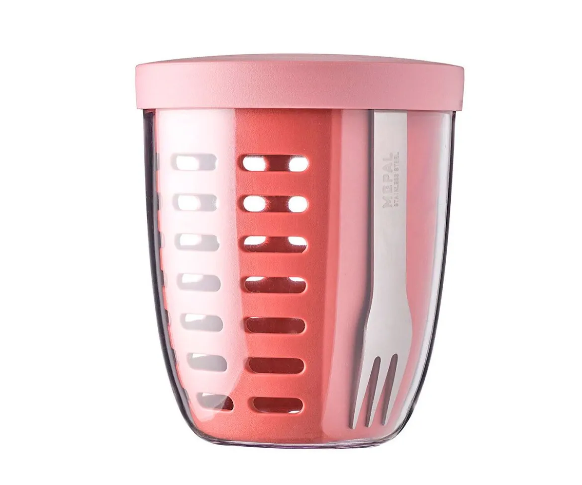 Caja Almuerzo Ellipse Fruit & Veggie Vivid Mauve