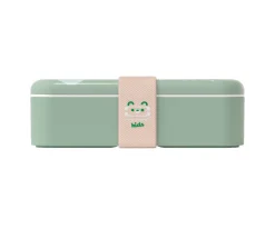 Caja Almuerzo MB Foodie Raccoon Verde