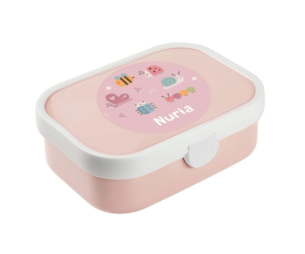 Caja Almuerzo Midi Campus Pink Bugs Personalizada