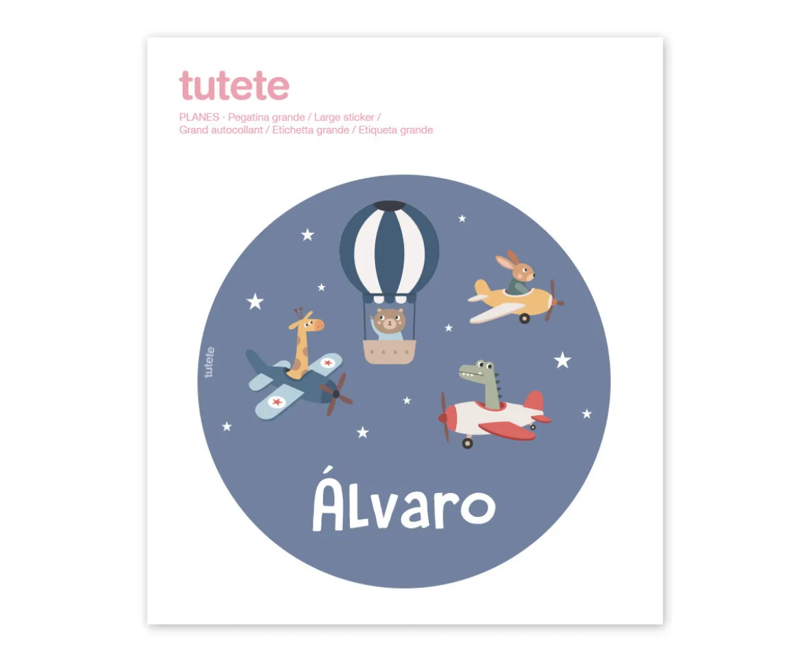 Caja Almuerzo Personalizada Bento Campus Grande Cool Blue Planes
