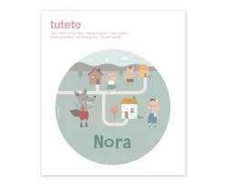 Caja Almuerzo Personalizada Bento Campus Grande Cool Mint The Three Little Pigs