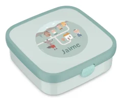 Caja Almuerzo Personalizada Bento Campus Grande Cool Mint The Three Little Pigs