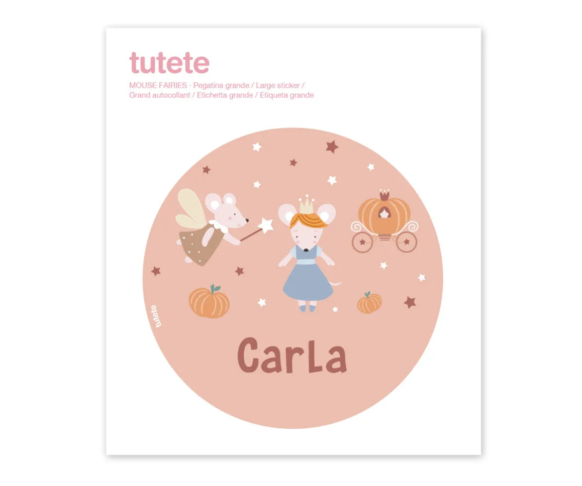 Caja Almuerzo Personalizada Bento Campus Grande Cool Pink Mouse Fairies