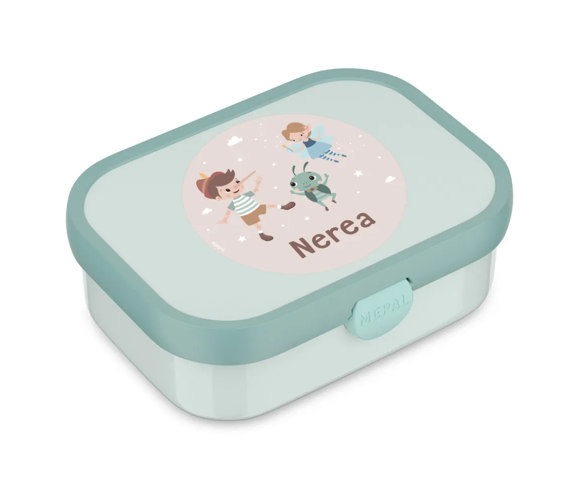 Caja Almuerzo Personalizada Midi Campus Cool Mint The Wooden Boy