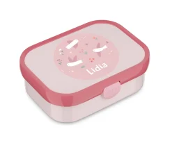 Caja Almuerzo Personalizada Midi Campus Cool Pink Blossom Birds