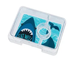 Caja Almuerzo Snack Bandeja Shark Wow Red 3 Compartimentos