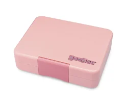 Caja Almuerzo Snack Power Pink Bandeja Rainbow 3 Compartimentos