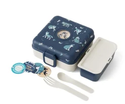 Caja Almuerzo Snacky Azul Wolf
