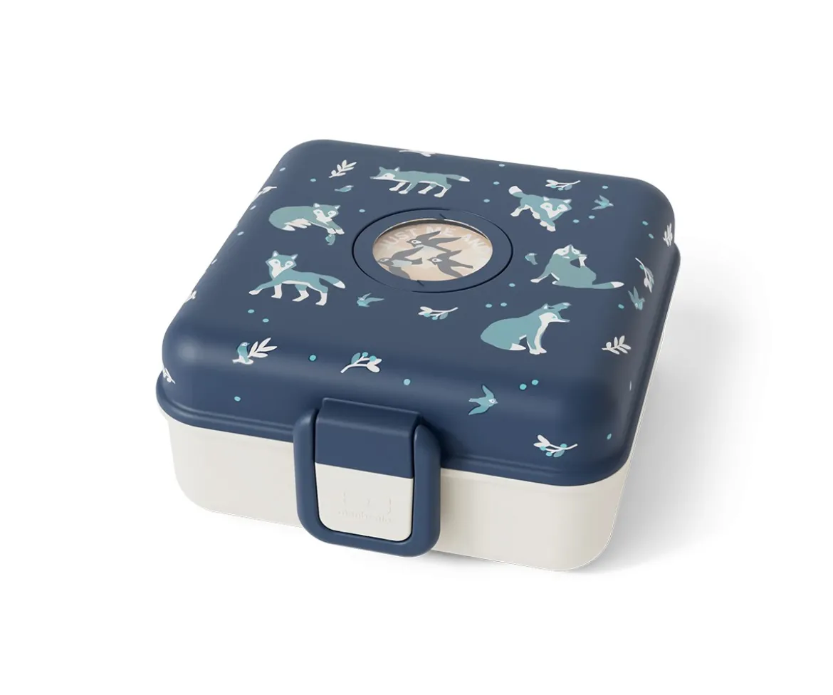 Caja Almuerzo Snacky Azul Wolf