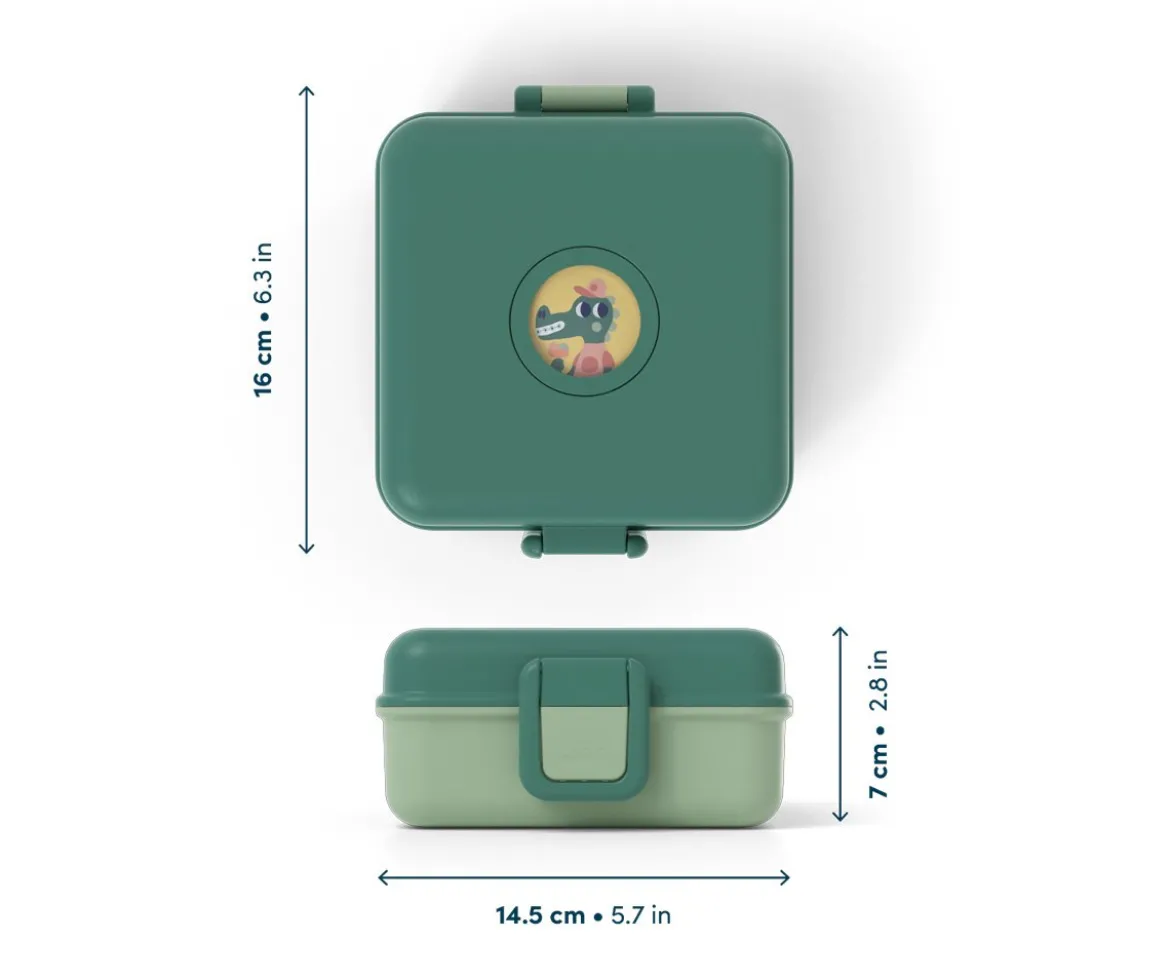 Caja Almuerzo Snacky Verde Forest