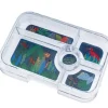 Caja Almuerzo Tapas Green Bandeja Jungla Tray 5 Compartimentos