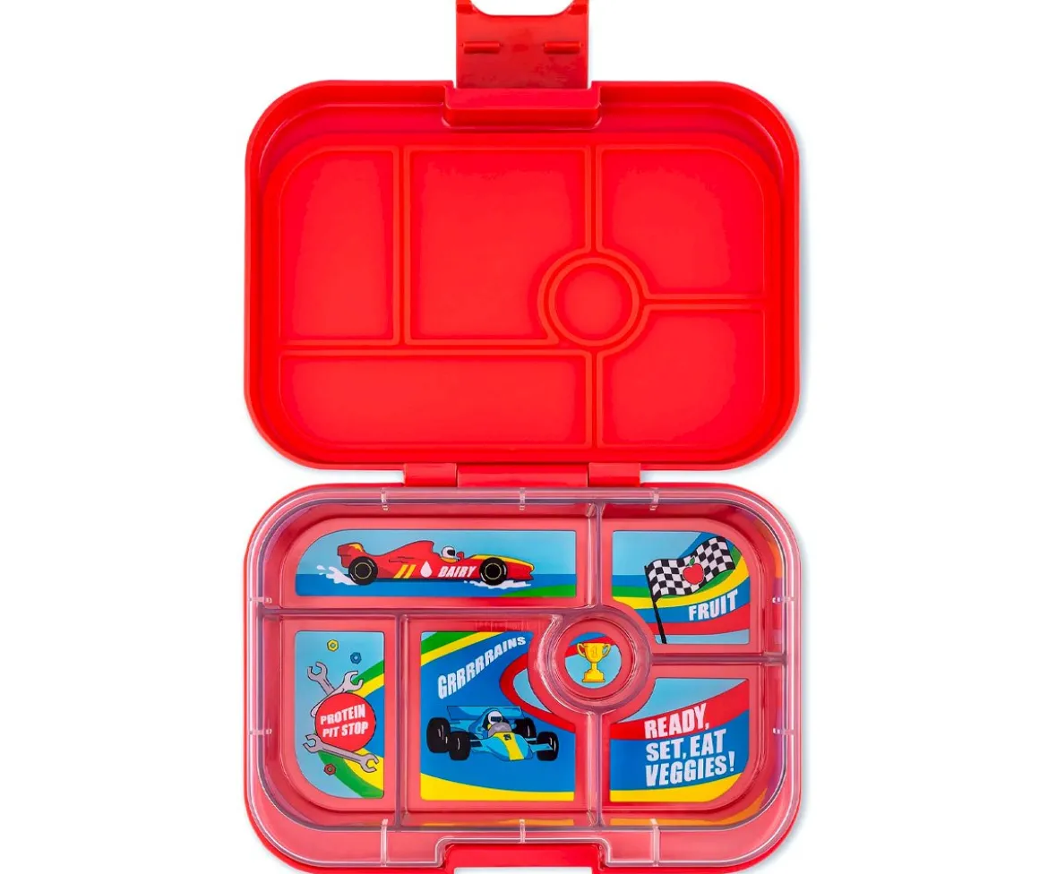 Caja Almuerzo Yumbox Original Roar Red Cars