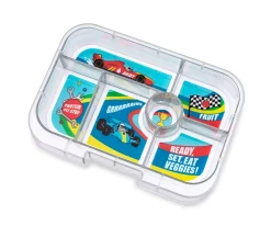 Caja Almuerzo Yumbox Original Roar Red Cars
