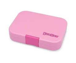 Caja Almuerzo Yumbox Panino Rosa Power Arcoíris 4 Compartimentos