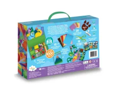 Caja de Actividades Sensoriales con Collage Dinosaur