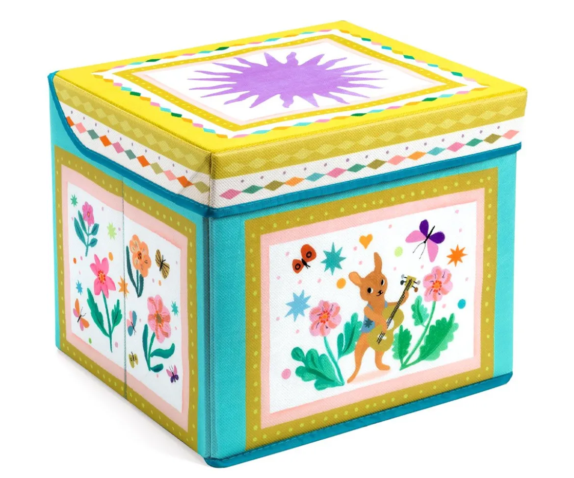 Caja de Almacenamiento Con Asiento Conejo